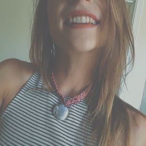 Hemp SandStone Choker Necklace